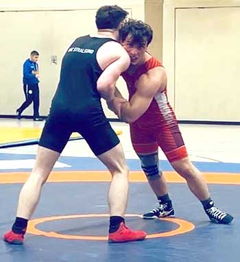 Islam Djeliev im Standkampf